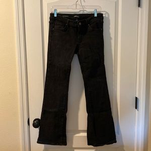 Black wide leg/flare wild fable jeans